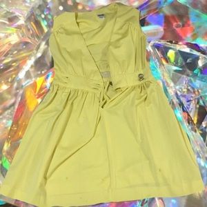 Vintage Yellow Dress